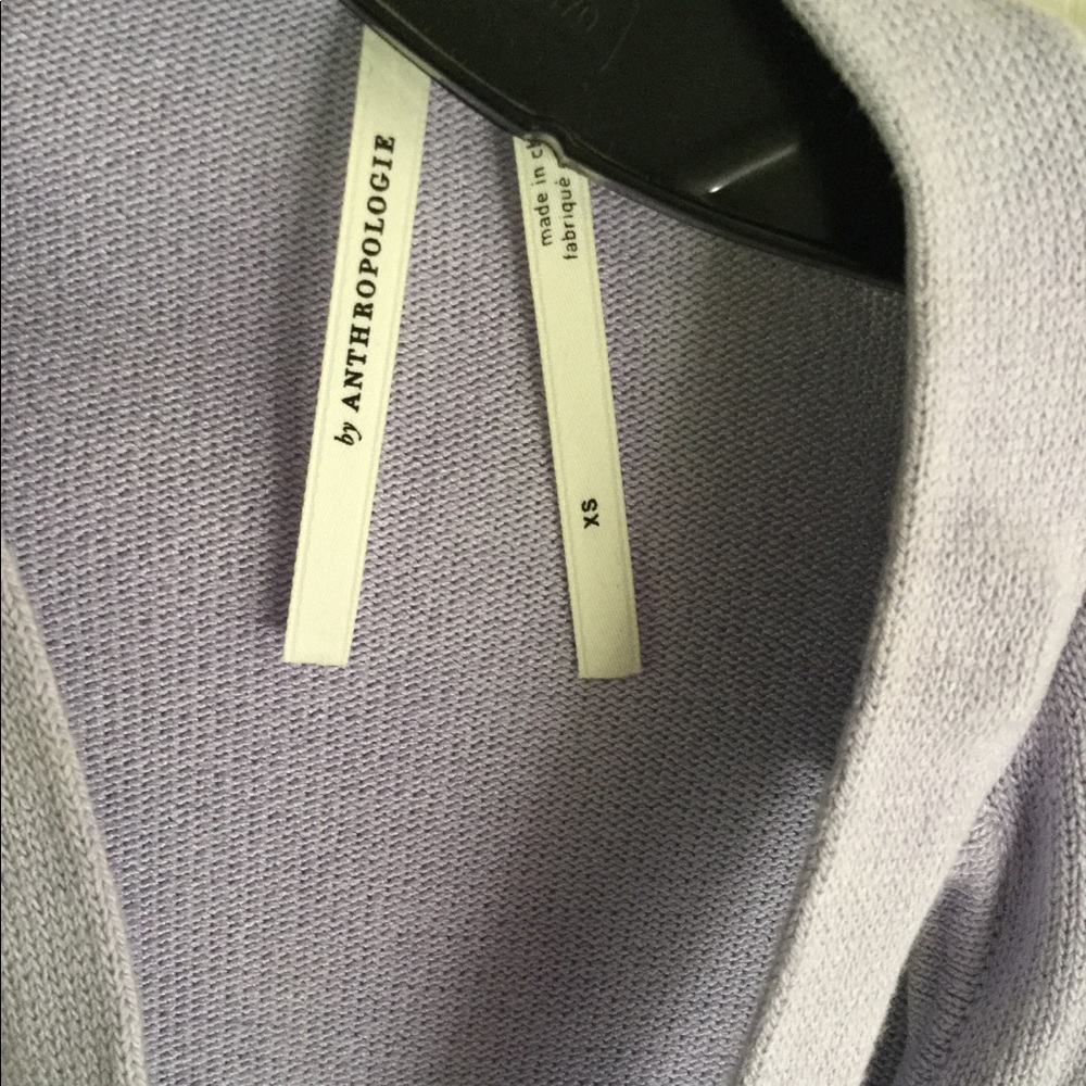 Anthro lavender sweater. - Picture 3 of 3